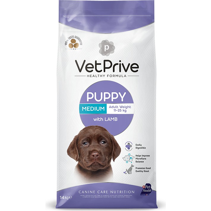 Vet Prive Orta ve İri Irk Yavru Köpek Maması Kuzu Etli 14 kg Kolay Sindirilebilir İçerik Evcil Hayvan Ürünleri Fiyatı