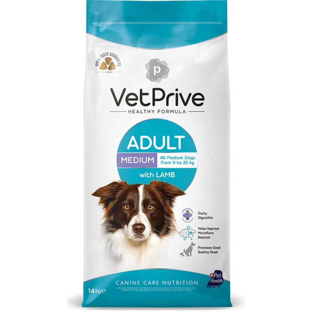 Vet Prive Orta ve Iri Irk Yetişkin Köpek Maması Kuzu Etli 14 kg Evcil Hayvan Ürünleri Fiyatı