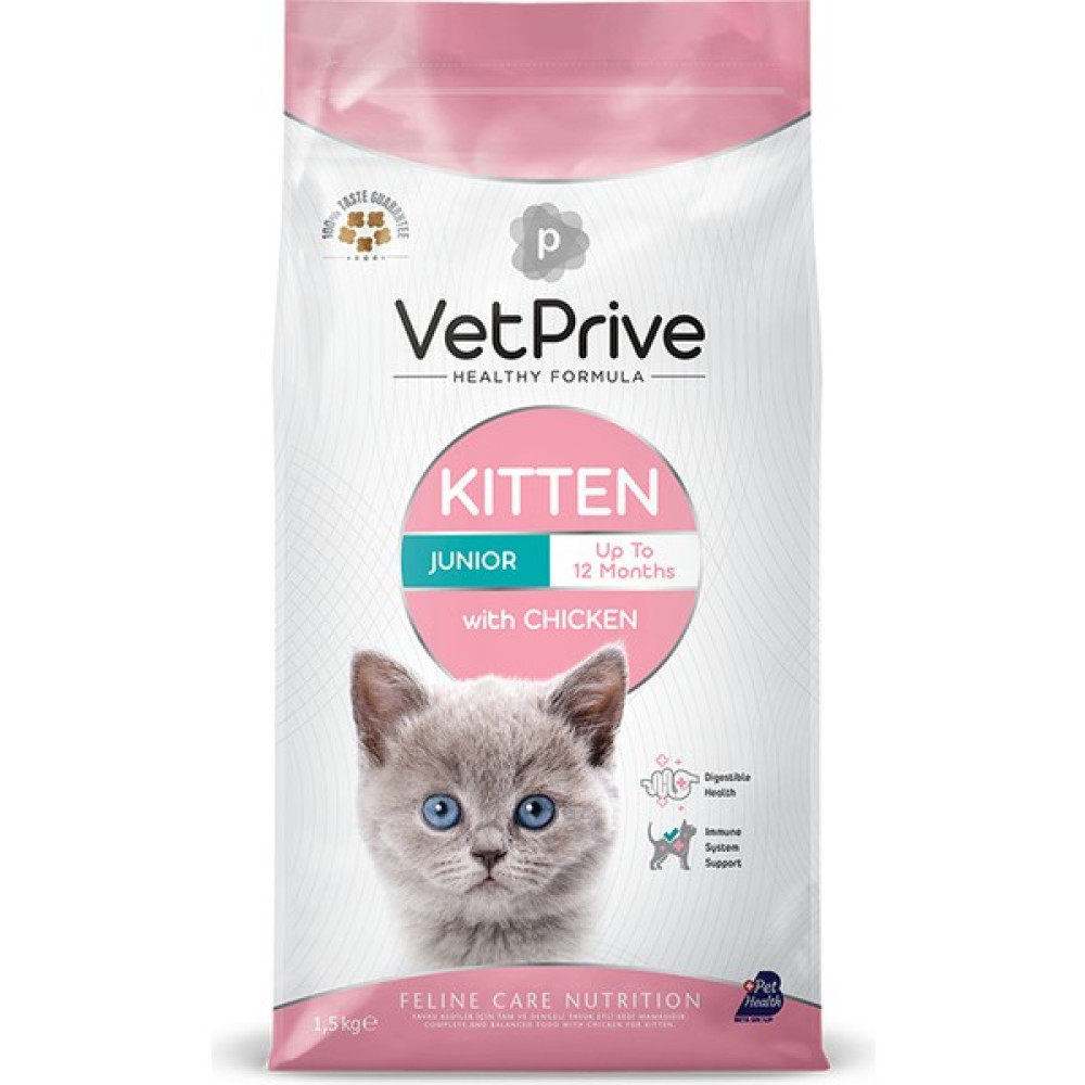 Vet Prive Yavru Kedi Maması Tavuklu 1,5 kg Evcil Hayvan Ürünleri Fiyatı