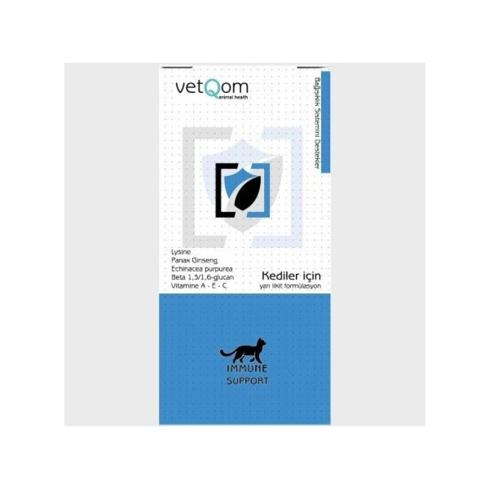 Vet Vetqom Immun Suport Köpek 120 ml Evcil Hayvan Ürünleri Fiyatı
