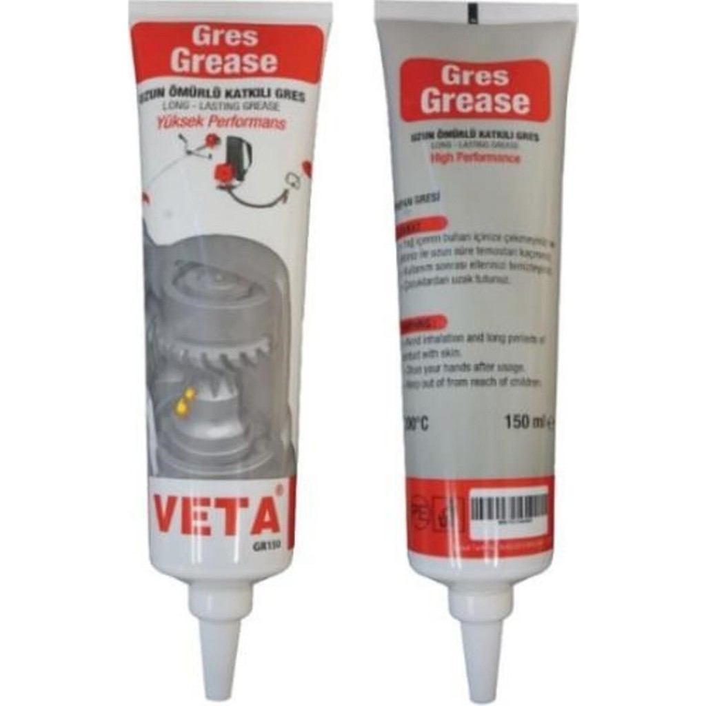 Veta Gres Yağ 150 ml Tırpan Motoru Spiral Mil Şaft Gres Yağı 1 Adet Diğer Fiyatı