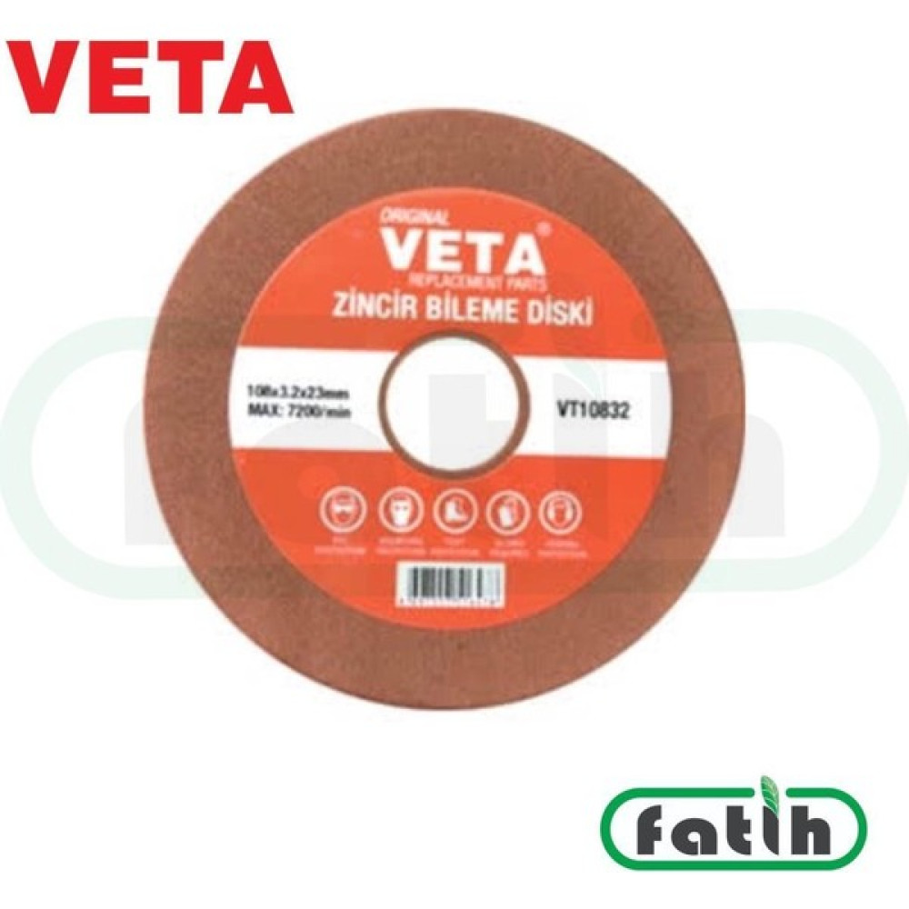 Veta VT10832 Zincir Bileme Diski 3.2mm ZB85 Bahçe Makinesi Aksesuar & Yedek Parça Fiyatı