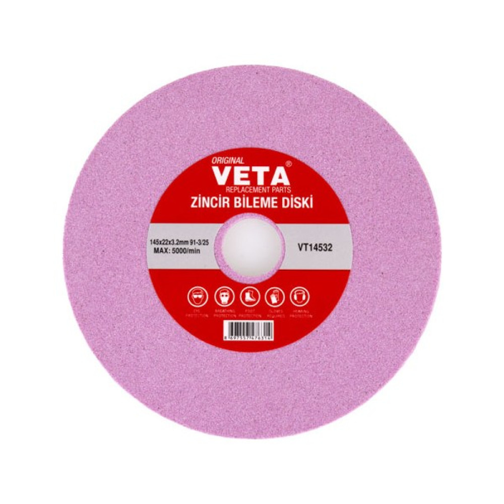 Veta Zincir Bileme Diski 145X22X3.2MM 91-3/25 Bahçe Makinesi Aksesuar & Yedek Parça Fiyatı