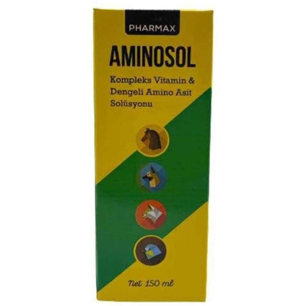 VetIQ Pharmax Aminosol Köpek Kedi ve Kuş Kemirgen Vitamini 150 ml Evcil Hayvan Ürünleri Fiyatı