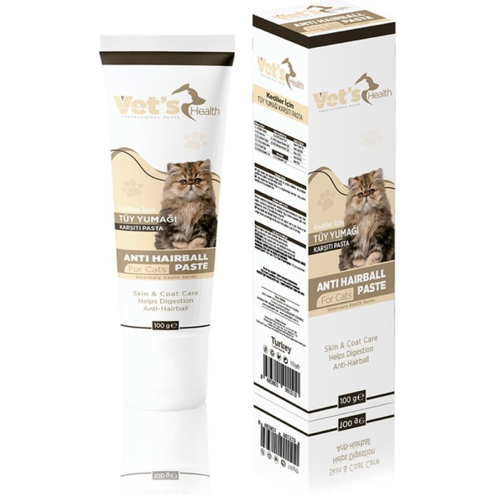 Vet’s Health Anti-Hairball Paste Kediler İçin Tüy Yumağı Önleyici Pasta 100g Oto Boyaları Fiyatı