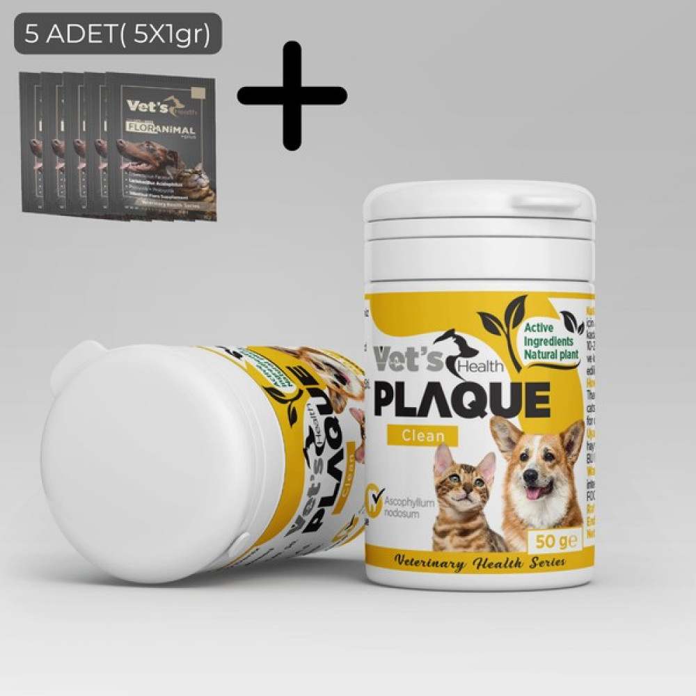 Vet's Health Vets Health Plaqueclean+Floranimal Prebiyotik/probiyotik 5 Adet (2'si 1 Arada) Oto Boyaları Fiyatı