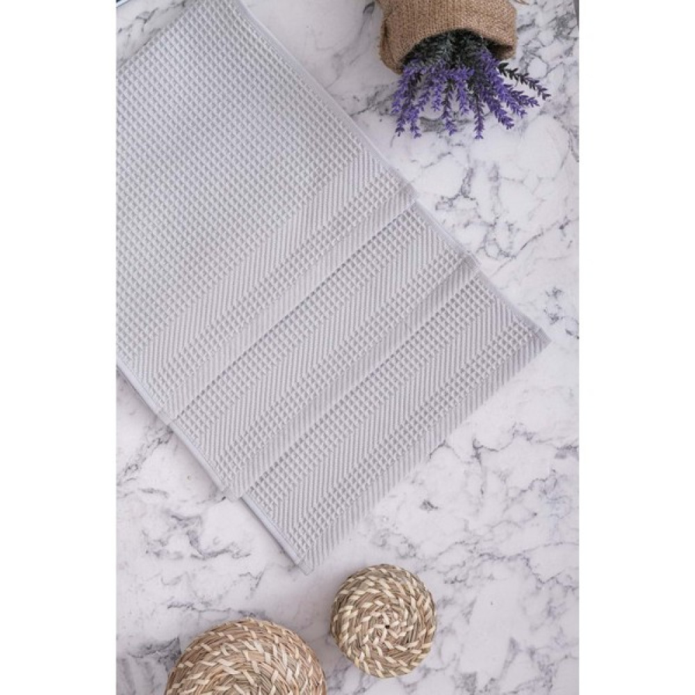 Vevien Home Ripicca Pamuklu | Pike Bulaşık Kurulama | 3'Lü Pike Mutfak Havlu Seti | 30 x 50 cm Açık Gri - Renkli Mutfak Tekstili Fiyatı