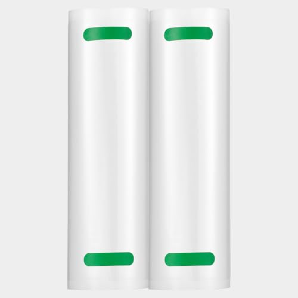 VEVOR Vacuum Sealer Bags, 2 Rolls 11 In x 50 Ft, Non-BPA Food Grade Seal A Meal Bags, Customizable Freezer-friendly Vac Sealing Bag for Food Saver, Food Storage Vacuum Bags for Meal Prep or Sous Vide