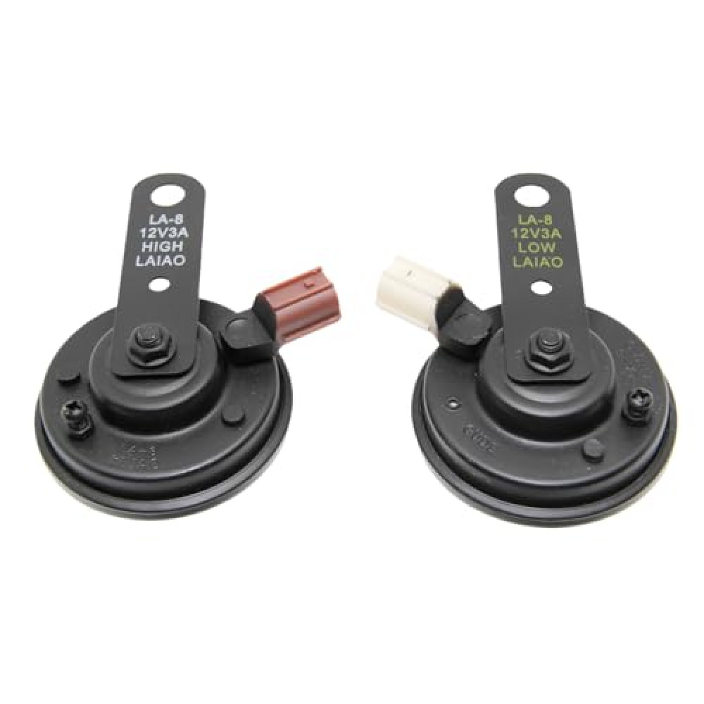 Vexillaris 38100-S84-H01 38150-S84-H01/ 2 PCS Car Horn Civic CRV Accord City 10-20 Fit 07-20 HR-V 16-19 Insight 00-19 Odyssey 95-19 Pilot 03-19 Accord 76-18 Crosstour 12-15 CR-V 02-11