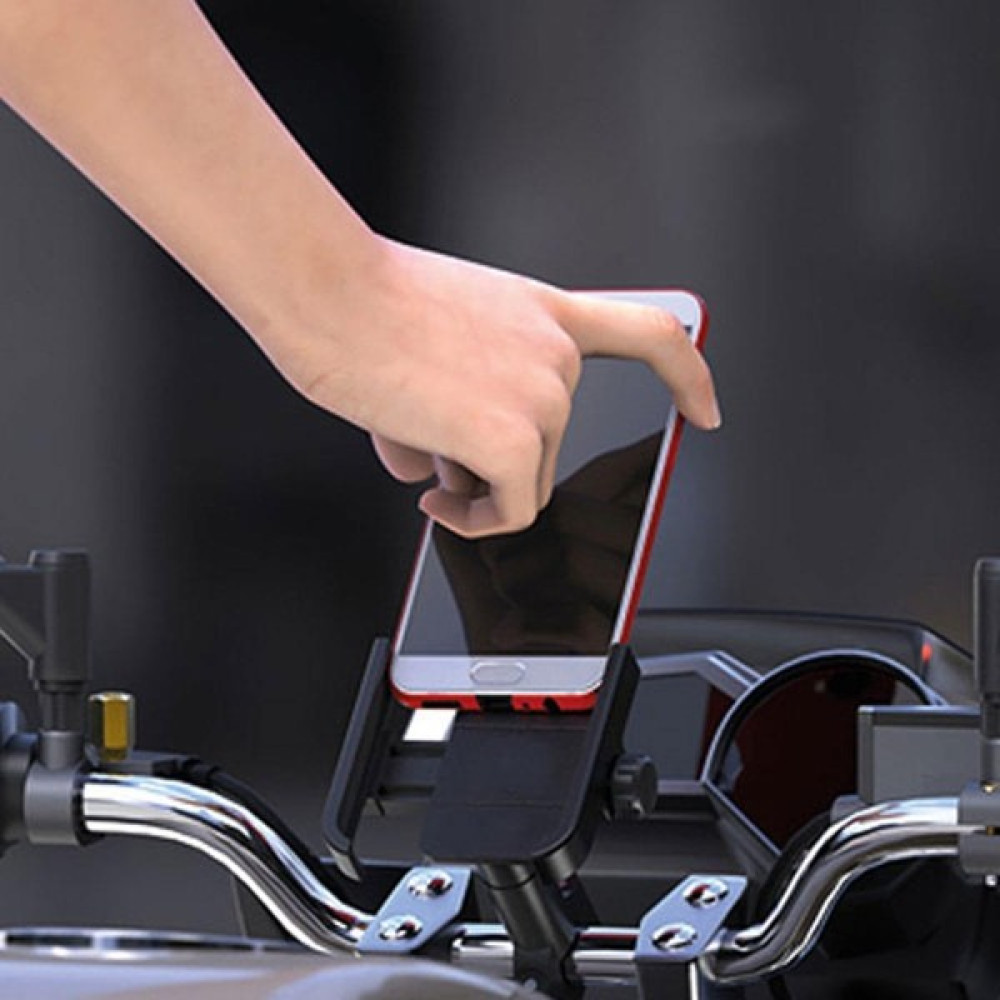 Vexo 914 Alüminyum Telefon Tutucu - Gidon Bağlantılı Motorsiklet için Diğer Aksesuarlar Fiyatı