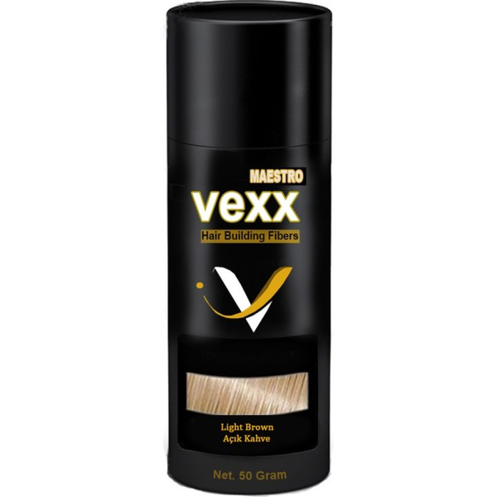 Vexx 50 gr Açık Kahve Saç Tozu Topik- Topaklanma Yapmaz Oto Boyaları Fiyatı