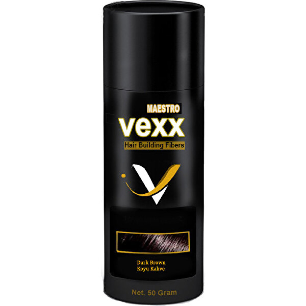 Vexx 50 gr Koyu Kahve Saç Tozu Topik- Topaklanma Yapmaz Saç Boyası Fiyatı