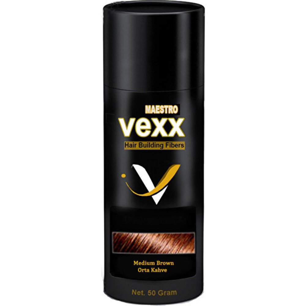 Vexx 50 gr Orta Kahve Saç Tozu Topik- Topaklanma Yapmaz Saç Boyası Fiyatı
