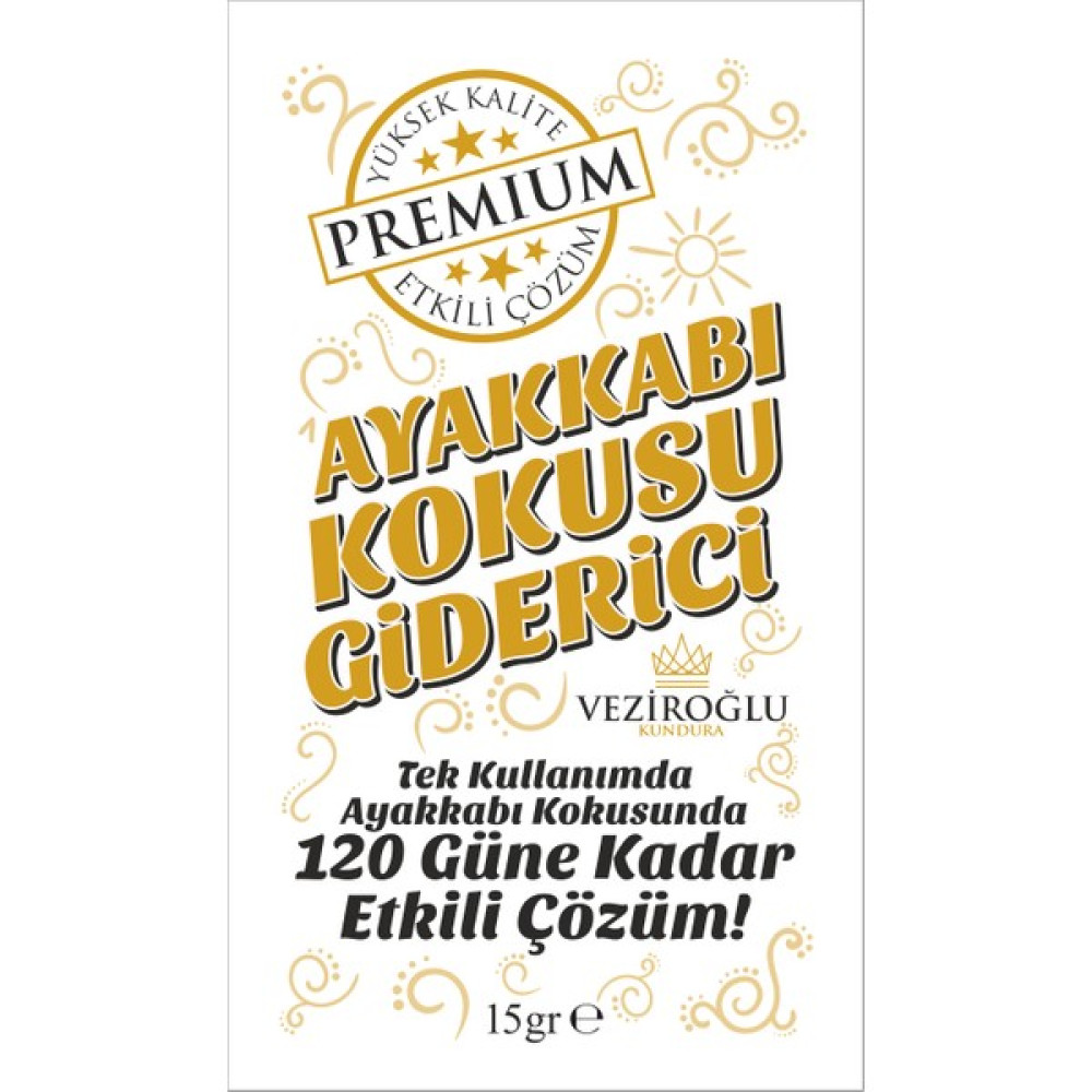 Veziroğlu Kundura Ayakkabı Koku Giderici 12 Adet Ayak Bakımı Fiyatı
