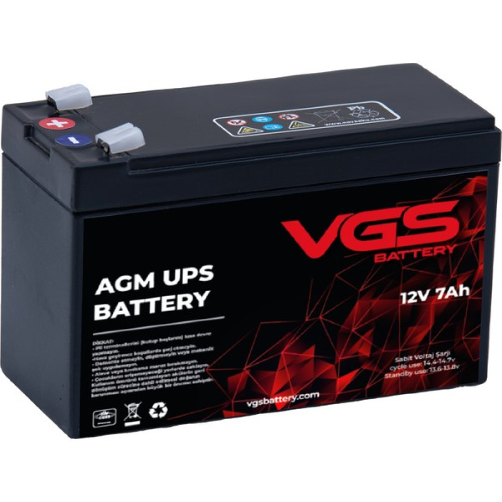 Vgs 12V 7AH Agm Kuru Akü Akü Fiyatı