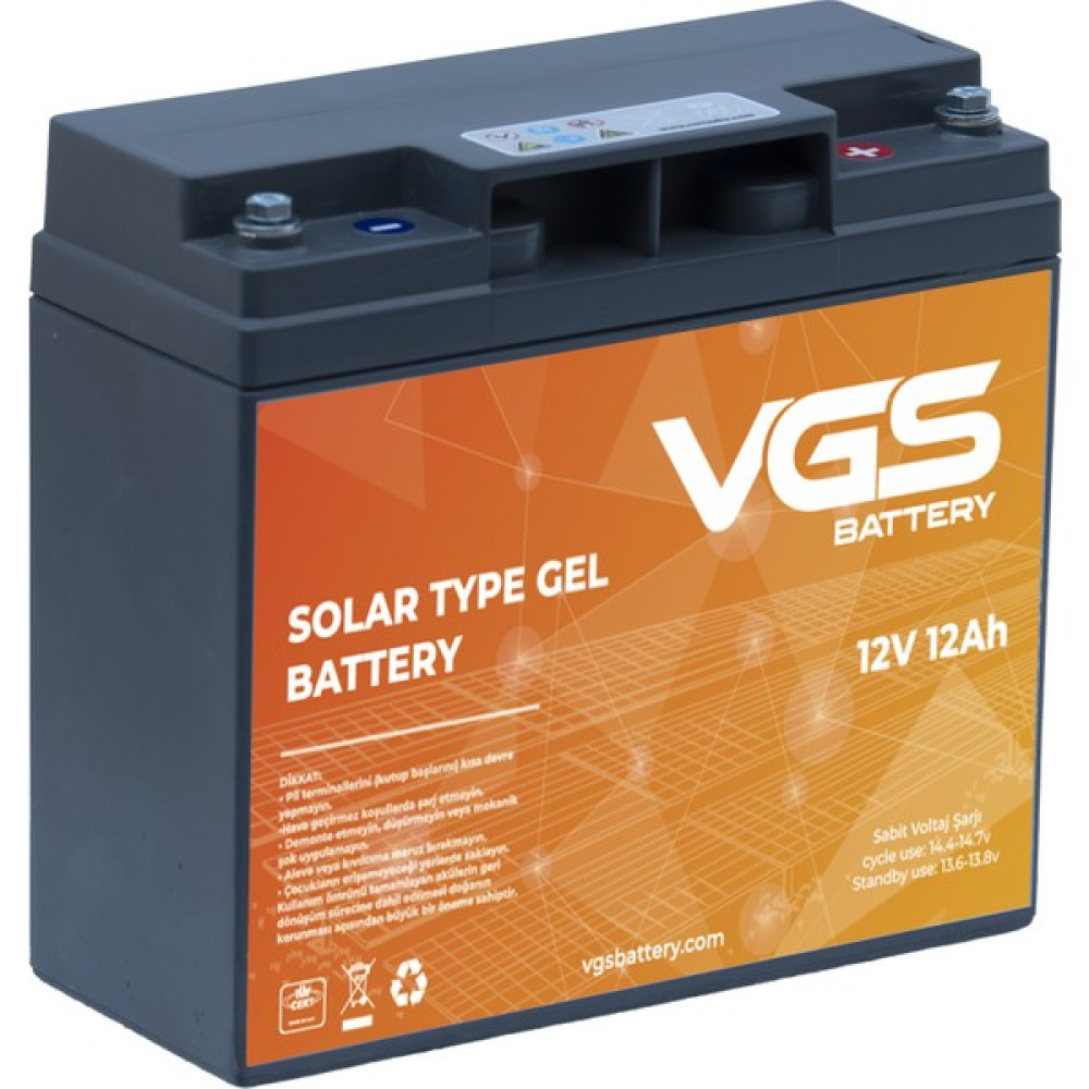 Vgs Battery 12V 12AH Solar Jel Akü Fiyatı