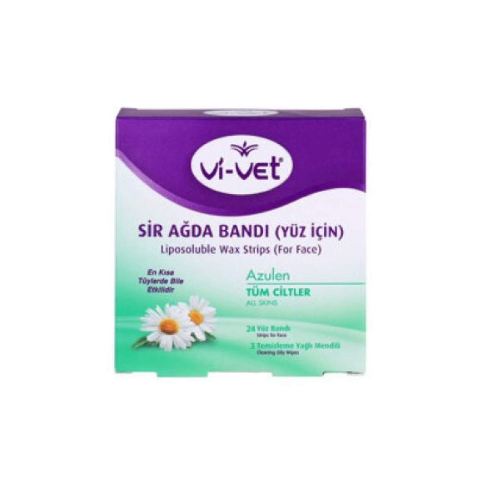 Vi-Vet Ağda Bandı Yüz 24Lü Azulen Epilasyon Aletleri Fiyatı