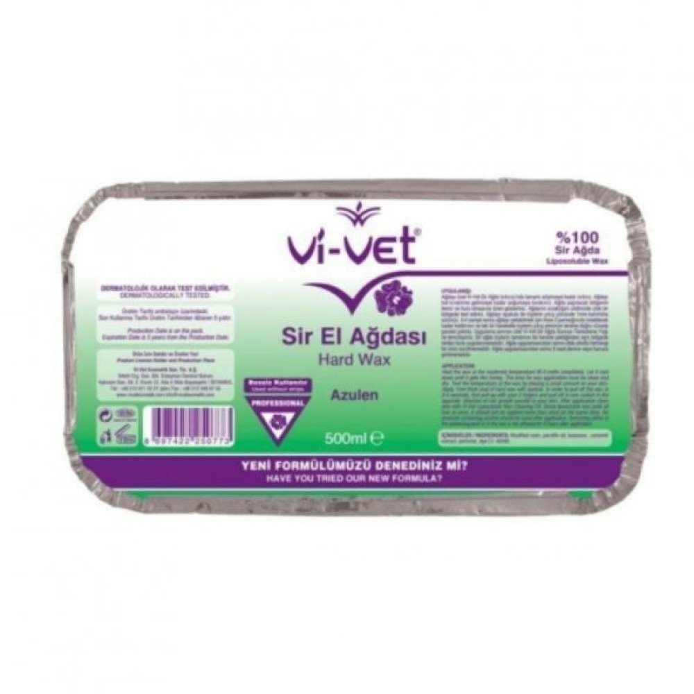 Vi-Vet Sir El Agdasi 500Ml Azulen Kalip Agda Yesil Epilasyon Aletleri Fiyatı