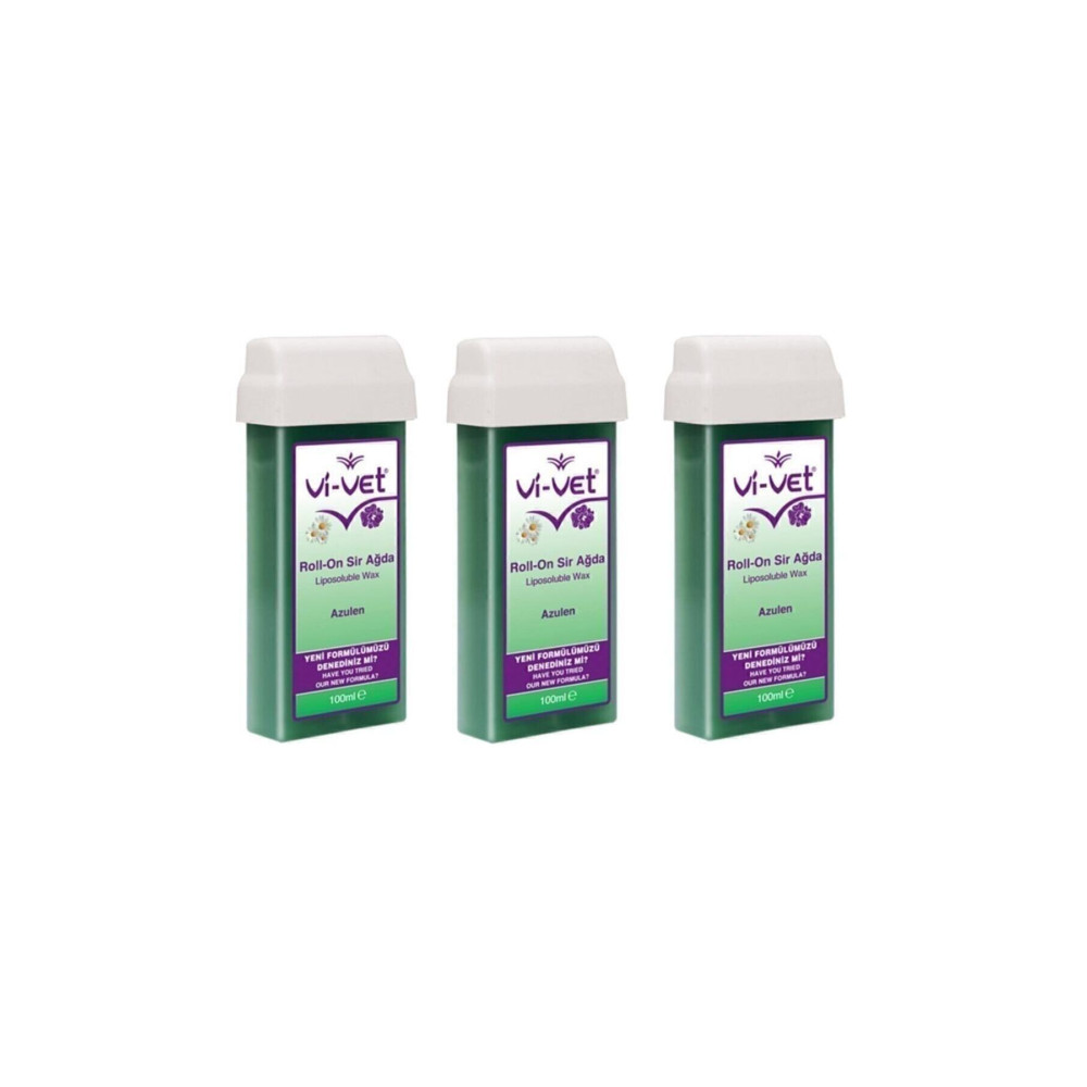 Vi-vet Vivet Roll-on Kartuş Sir Ağda Azulen 3 Adet 100 ml Ağda Ürünleri ve Makineleri Fiyatı