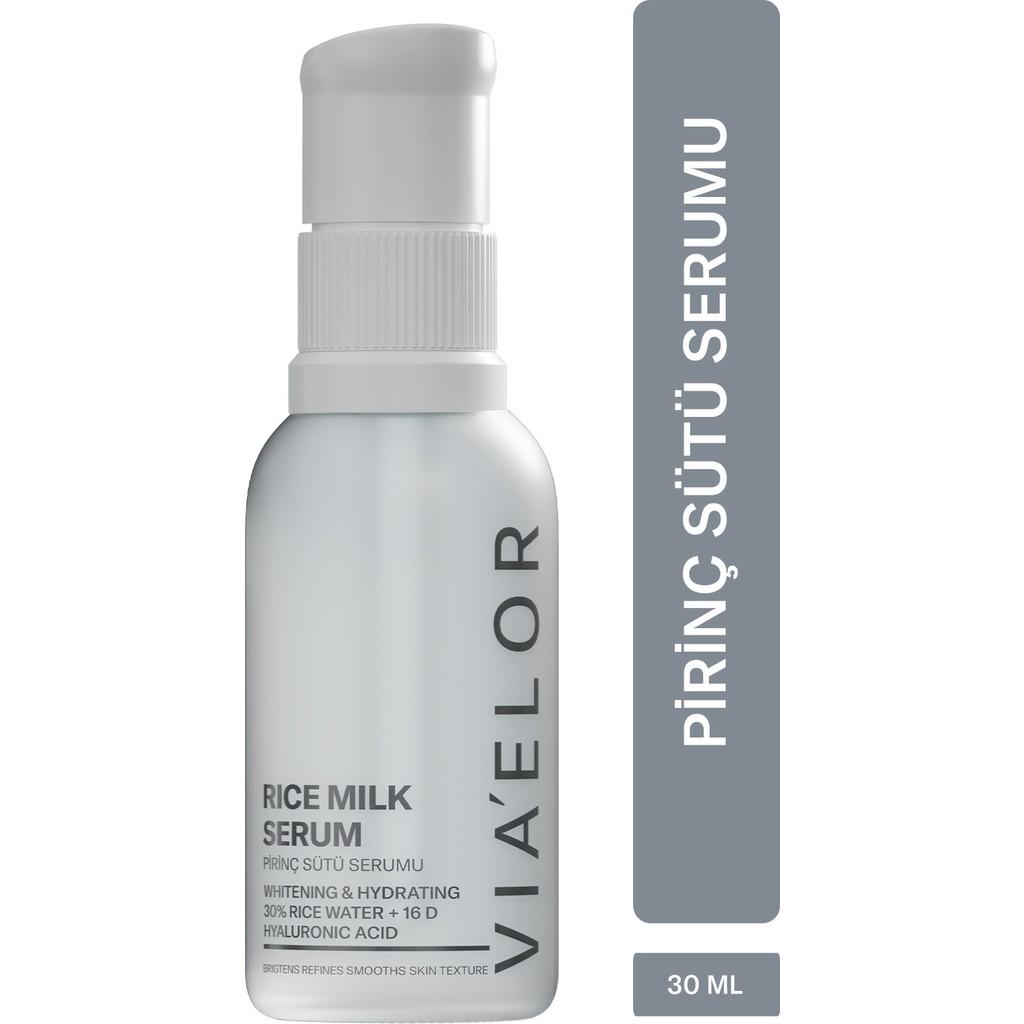 Via Elor Pirinç Mayası Aydınlatıcı ve Nemlendirici Cilt Tonu Eşit Görünümüne Yardımcı Serum 30 ml - 8684981441285 Diğer Fiyatı