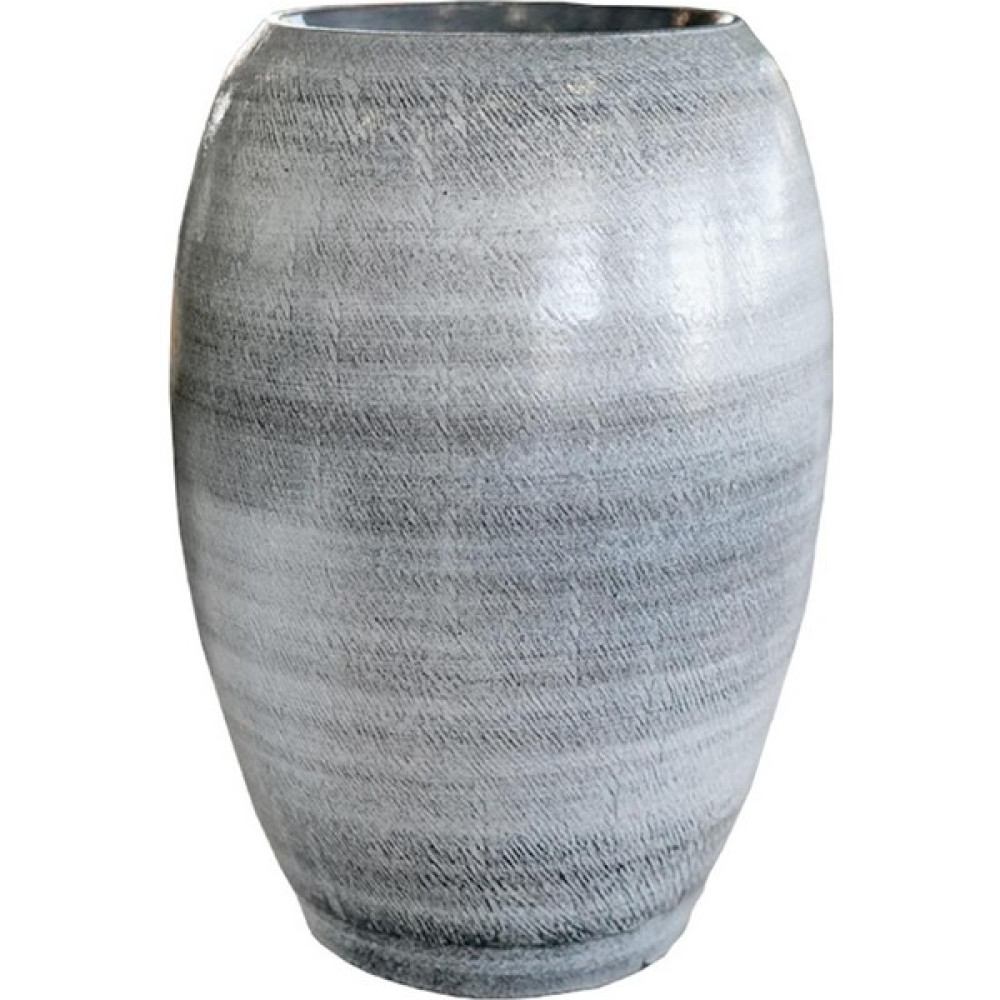 Via Gardenia Ayla Seramik Darbeli Siyah Uzun Saksı 20X30 cm Saksı ve Aksesuarları Fiyatı