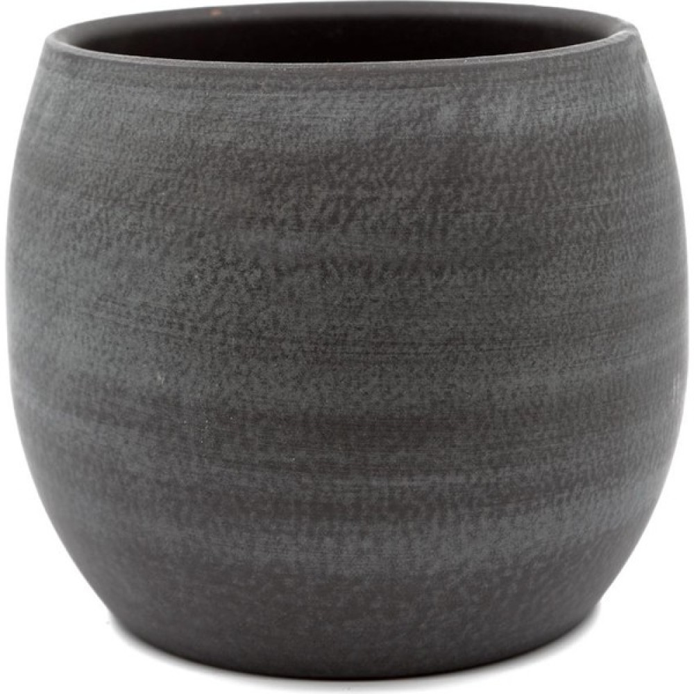Via Gardenia Esra Gri Seramik Saksı 15X13 cm Saksı ve Aksesuarları Fiyatı