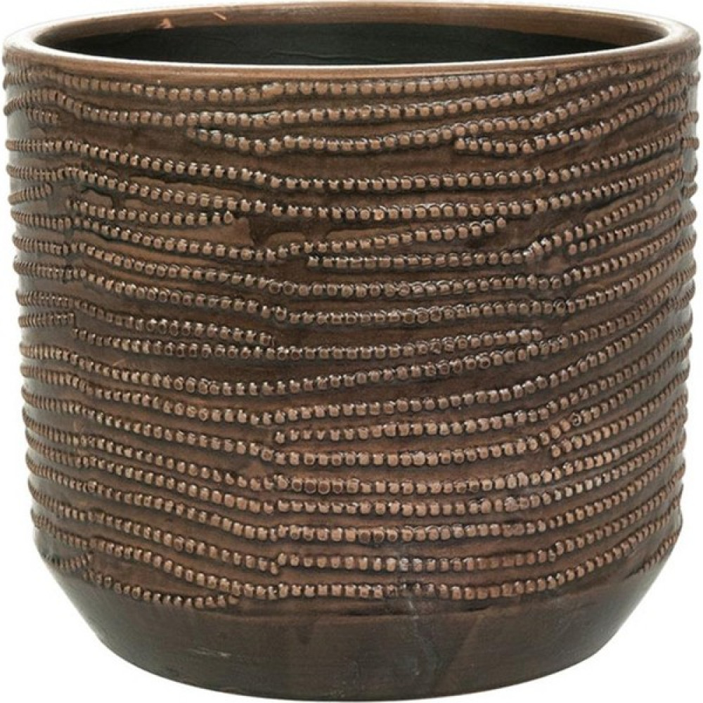 Via Gardenia Jefta Siyah Seramik Saksı 19X17 cm Saksı ve Aksesuarları Fiyatı