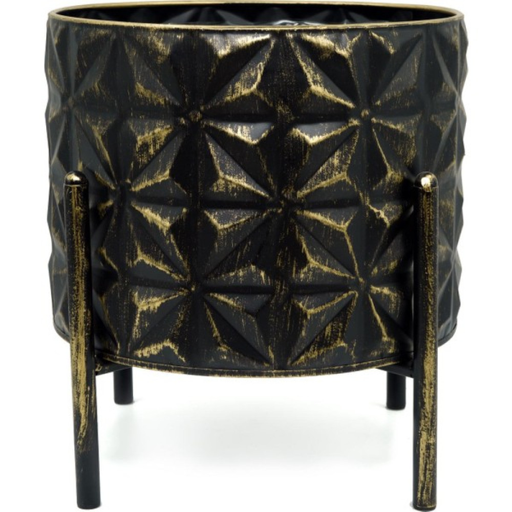 Via Gardenia Linske Ayaklı Metal Saksı 31X33 cm Saksı ve Aksesuarları Fiyatı