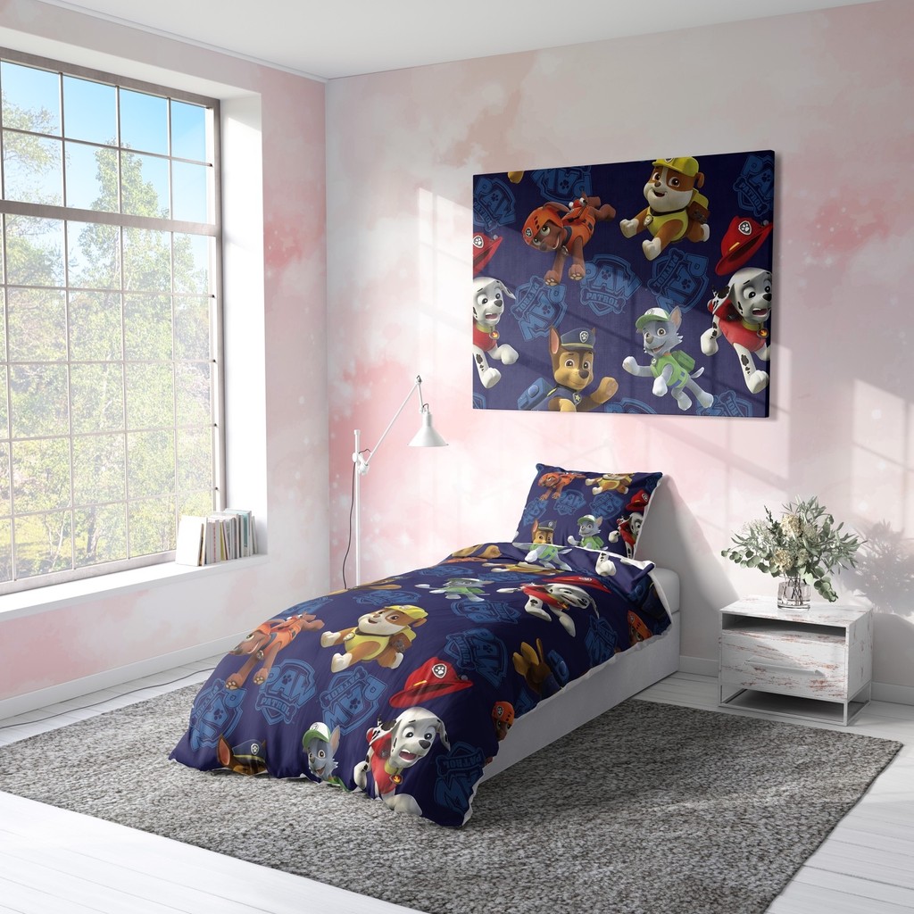 Viadela Lacivert Paw Petrol Nevresim Takımı (Çarşafsız) - 160 x 220 cm Nevresim Takımı Fiyatı