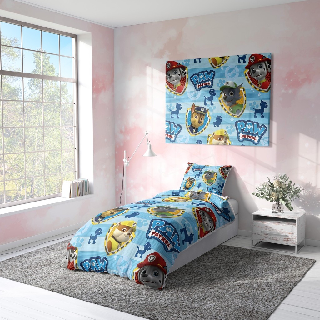 Viadela Paw Petrol Nevresim Takımı (Çarşafsız) - 160 x 220 cm - Açık Mavi Nevresim Takımı Fiyatı