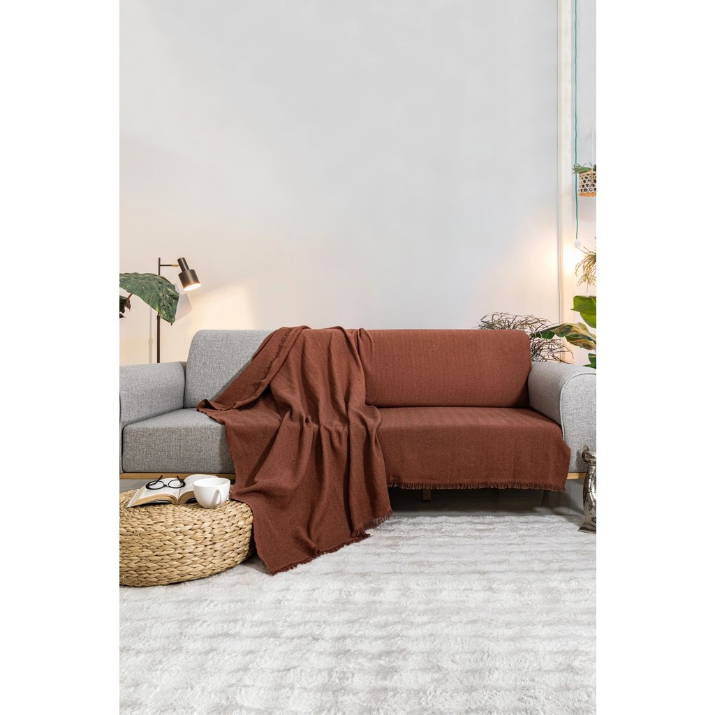 Viaden Merlin Koltuk Örtüsü 170X200 cm - 170 x 200 cm - Kiremit Diğer Fiyatı