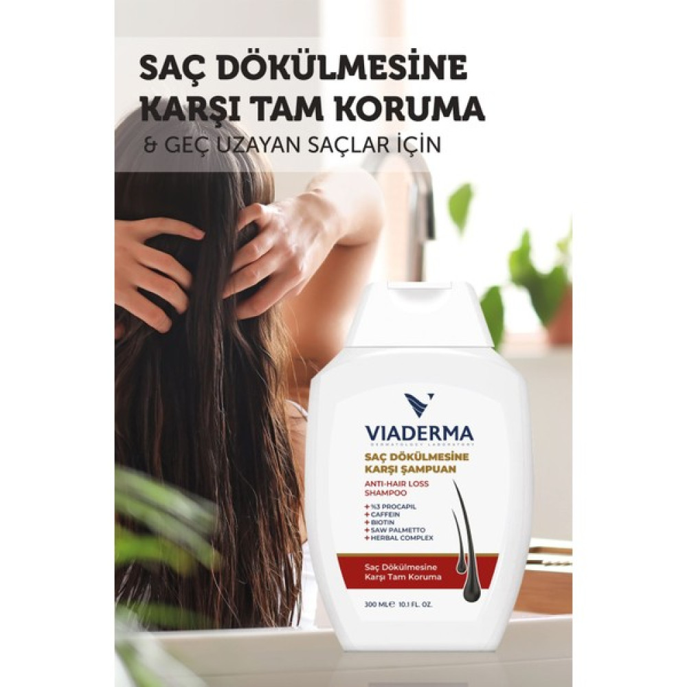 Viaderma Şampuan 300 ml Onarıcı Besleyici Sülfatsız & Günlük Kullanım Şampuan ve Saç Kremi Fiyatı