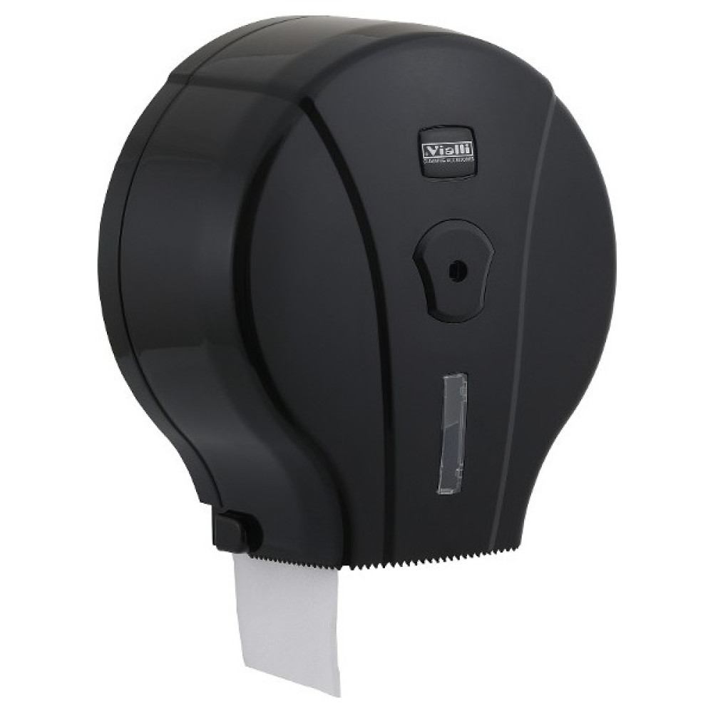 Vi̇alli̇ Mini Jumbo Wc Tuvalet Kağıdı Dispenseri Aparatı Siyah MJ1B Dispenser Fiyatı