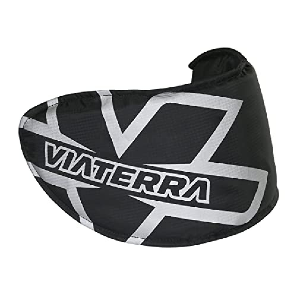 ViaTerra Motorcycle Helmet Visor Sleeve for Storing and Carrying Helmet Visor Safely I Helmet faceshield Bag I Fits All Visors I Scratch Free Soft Fleece Lining All Around I