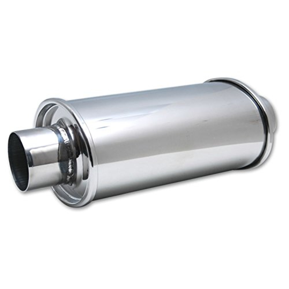 Vibrant Performance 1141 2.5' Ultra Quiet Resonator, Silver