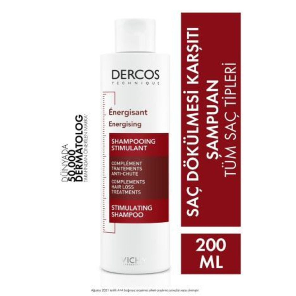 Vichy Dercos Energisant Saç Dökülmesi Karşıtı Şampuan 200 ml Şampuan ve Saç Kremi Fiyatı