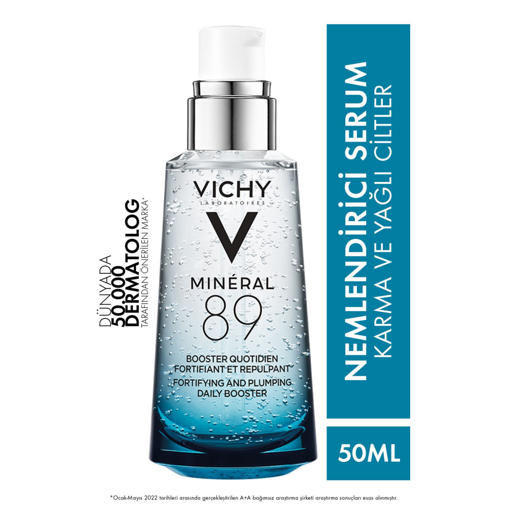 Vichy Mineral 89 Hyaluronic Acid nemlendirici 50ml Cilt ve Yüz Bakımı Fiyatı