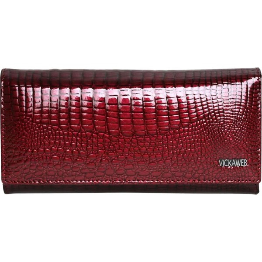 Vickaweb Bayan Hakiki Deri Cüzdan BOY-19CM Genişlik 10 Cm-Kırmızı Bayan Cüzdan Fiyatı