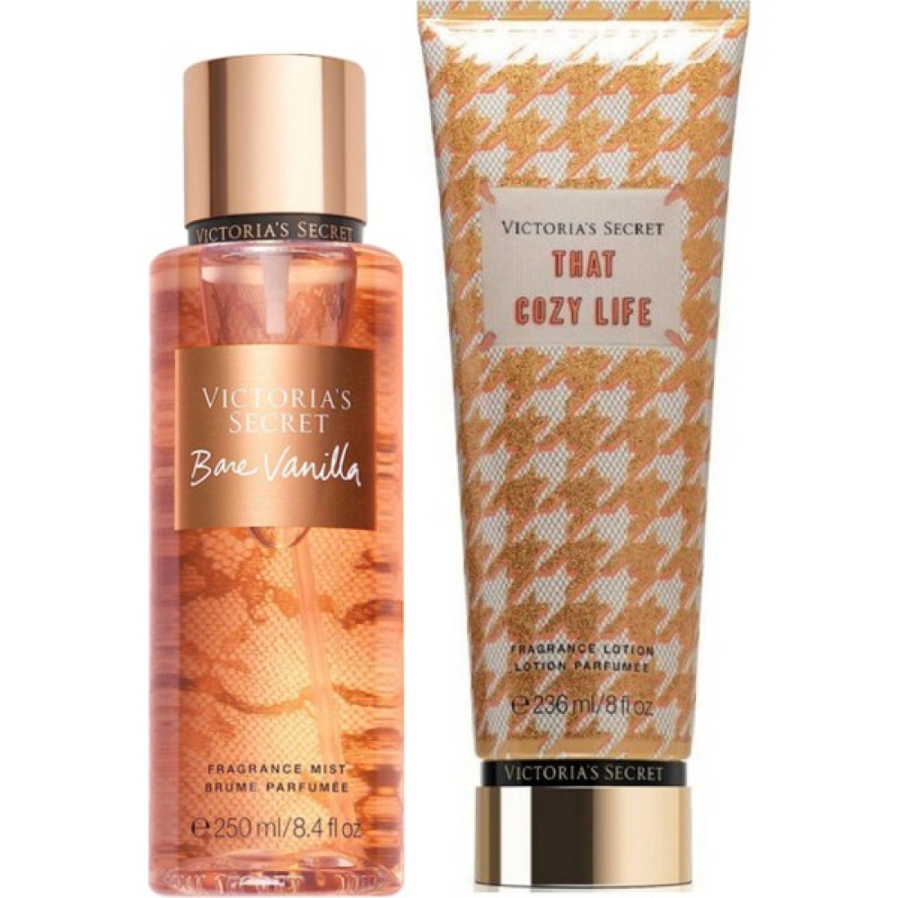 Victoria's Secret Bare Vanilla & That Cozy Life Vücut Losyonu ve Spreyi 2'li Set Vücut Losyonu ve Nemlendiricileri Fiyatı