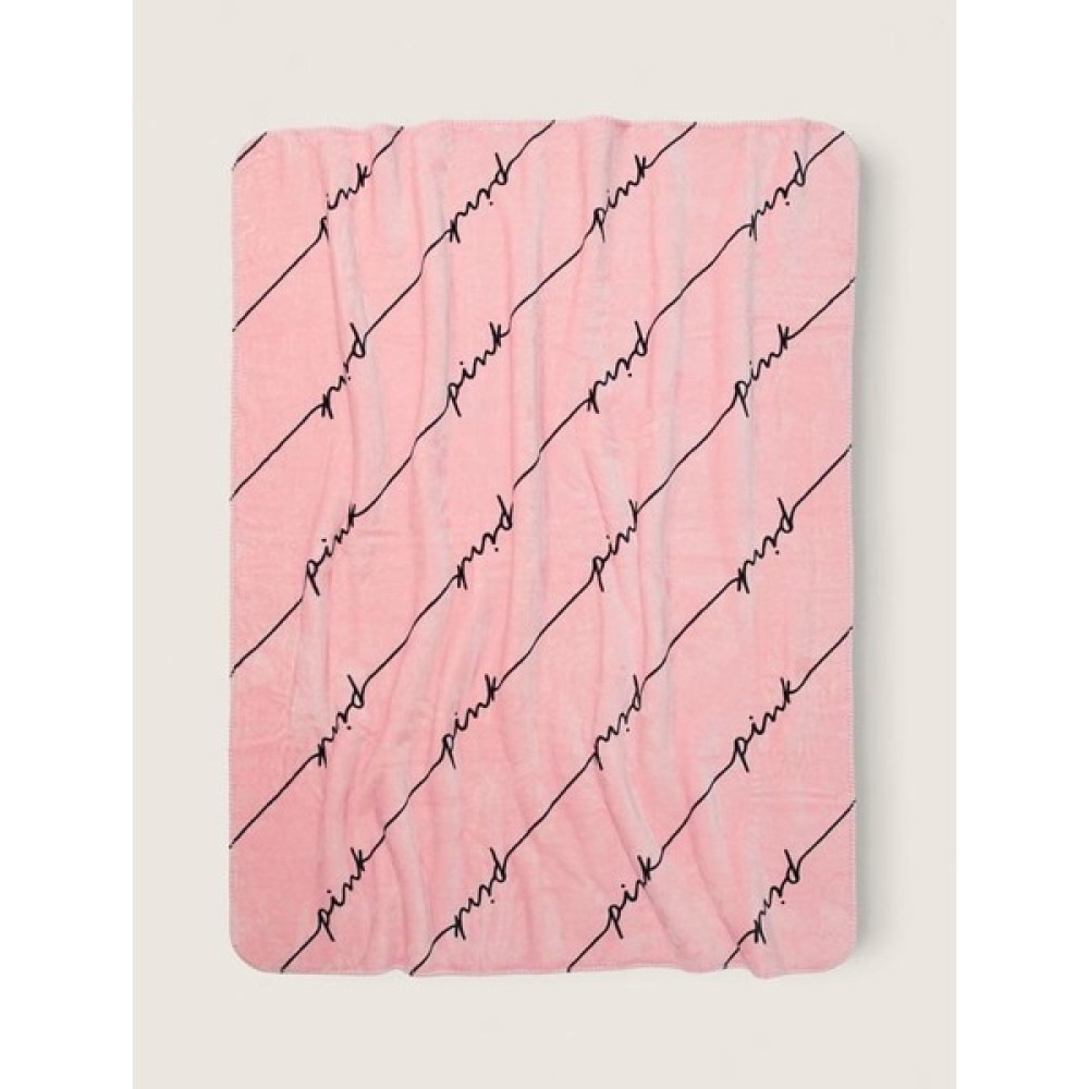 Victoria's Secret Pınk Rahat Peluş Battaniye - Açık Pembe - 125 x 150 cm Battaniye Fiyatı