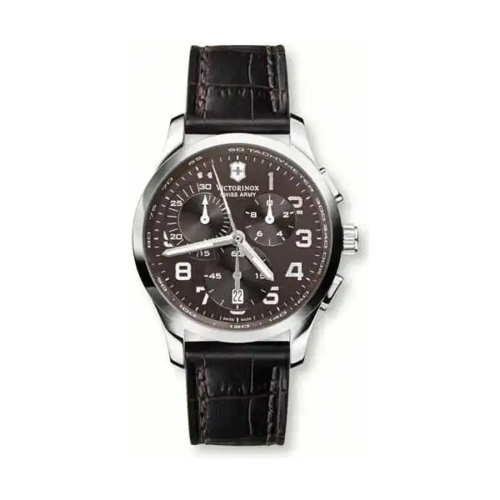 Victorinox Swiss Army Alliance Chronograph Saat - Koyu Kahverengi Kol Saatleri Fiyatı