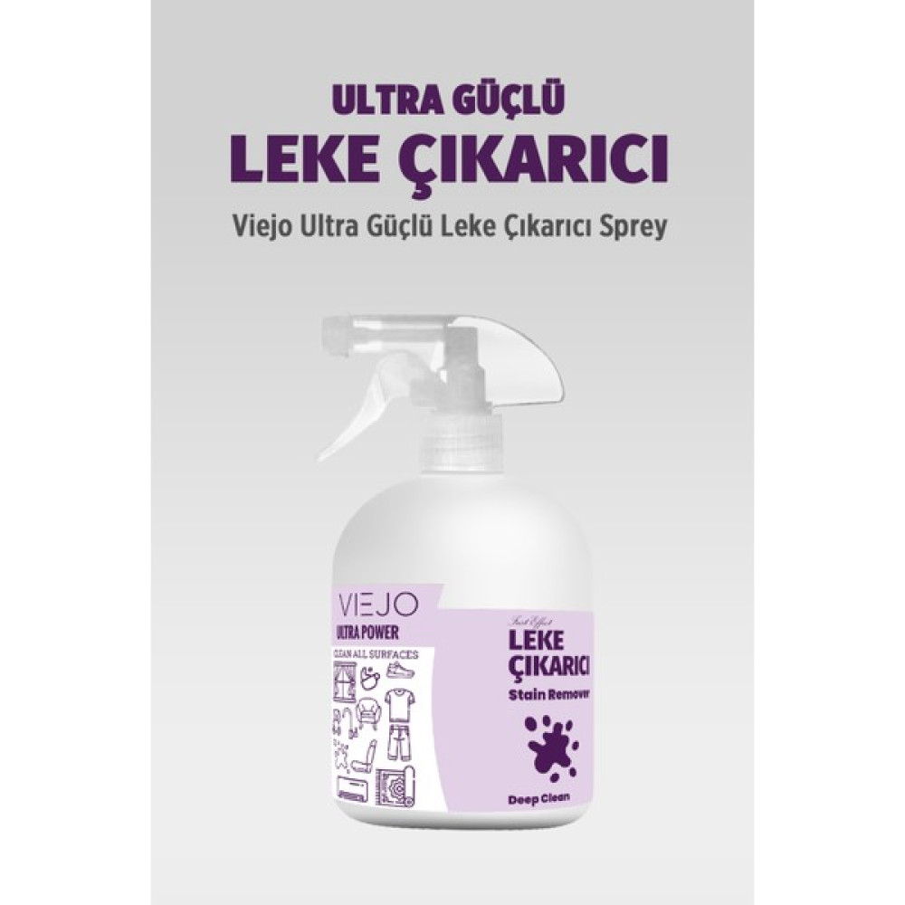 Viejo Çok Amaçlı, Ultra Güçlü Leke Çıkarıcı Sprey 500ML - 500 ml Çamaşır Yıkama Fiyatı