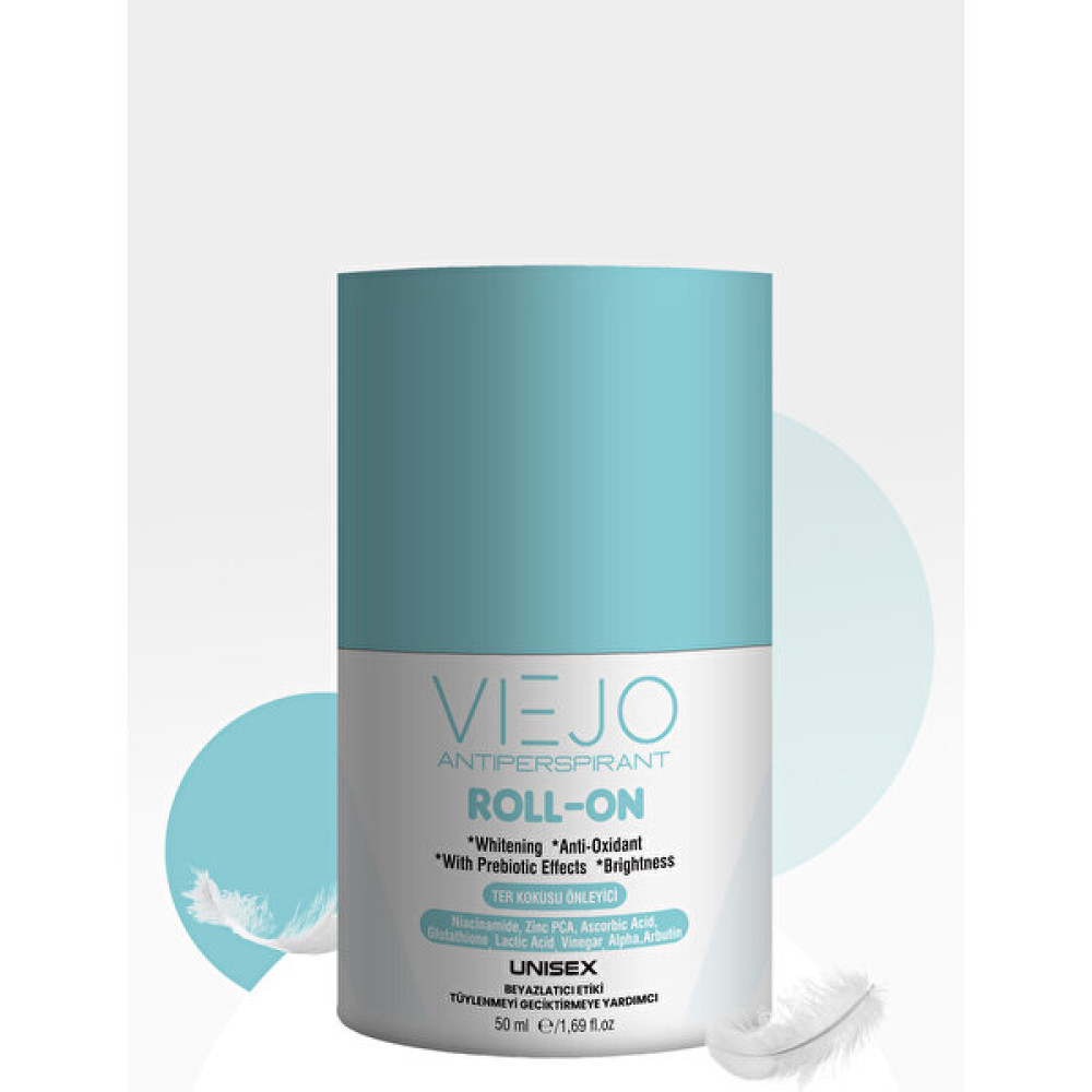 Viejo Terleme, Ter Kokusu Önleyici ve Beyazlatıcı Unısex Roll-On - 50 ml Deodorantlar Fiyatı