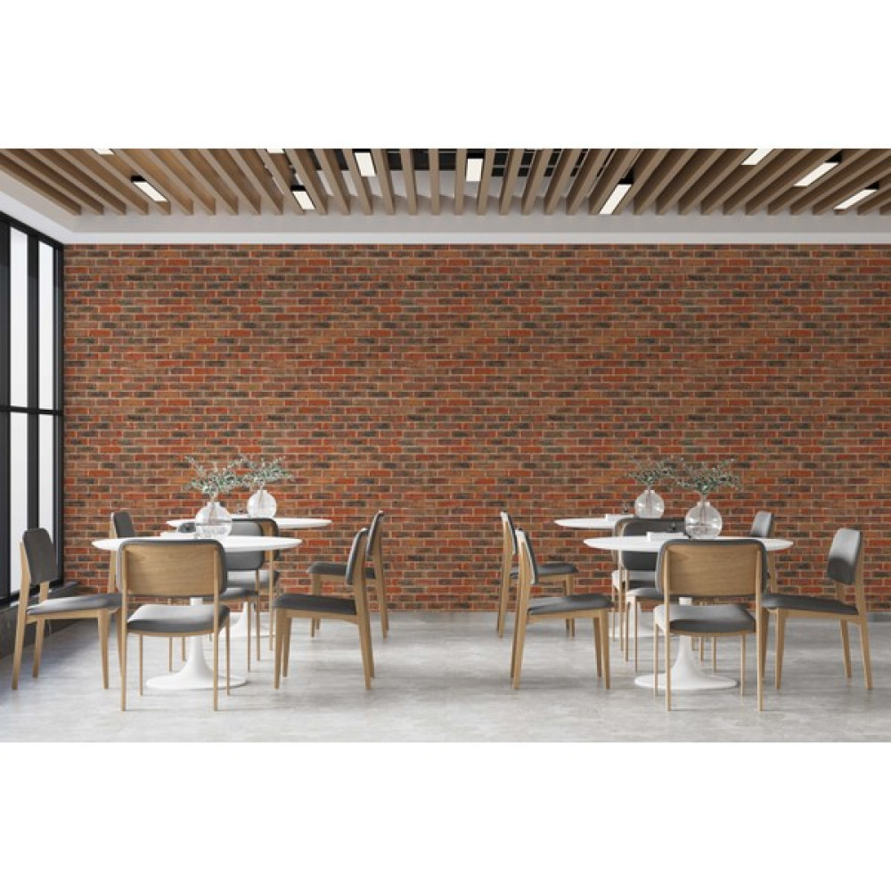 Vientex Kendinden Yapışkanlı Taş Desenli Vinil Duvar Kaplaması Duvar Kağıdı 5 mt x 130 cm - WLA107 Duvar Kağıdı Fiyatı