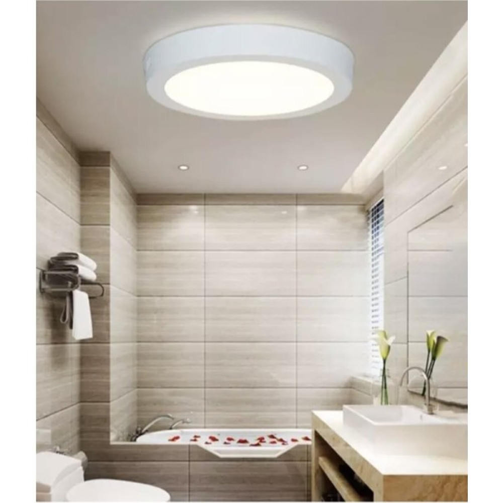 Vies Teknoloji Aydınlatma Tavan Glop Tavan Armatürü Balkon Banyo Lambası Led 3200k Sarı Işık - 3200K - Günışığı Armatür Fiyatı