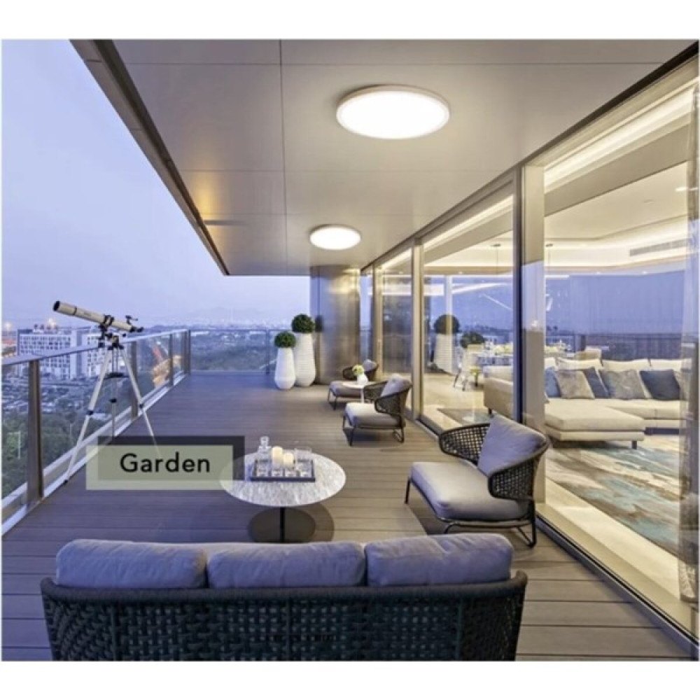 Vies Teknoloji Led Banyo Balkon Tuvalet Lambası Tavana Sıfır Led Armatür Avize 3200k Sarı Işık - 3200K - Günışığı Armatür Fiyatı