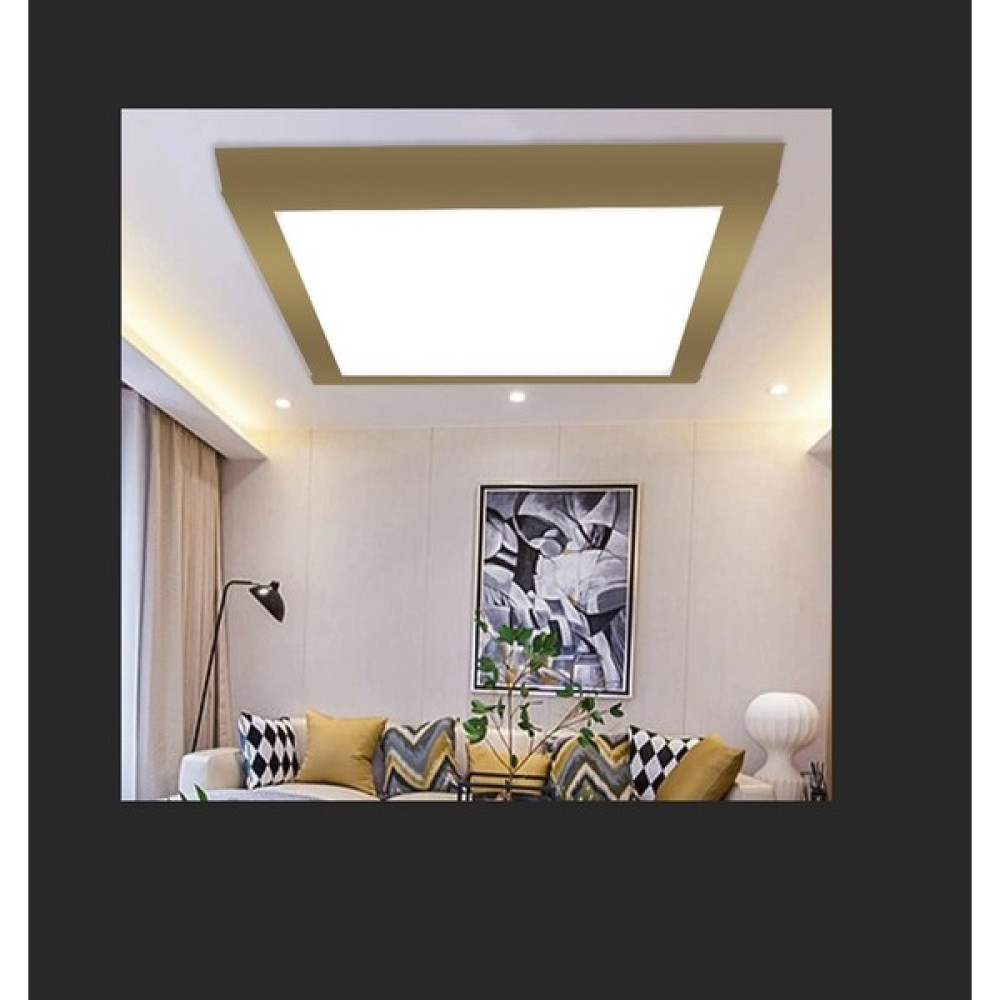 Vies Teknoloji Moder Tavana Sıfır 24W Gold Kasa 6500KBUZ Beyazı Işık 30X30 cm Ölçülerinde LED Avize Avize Fiyatı
