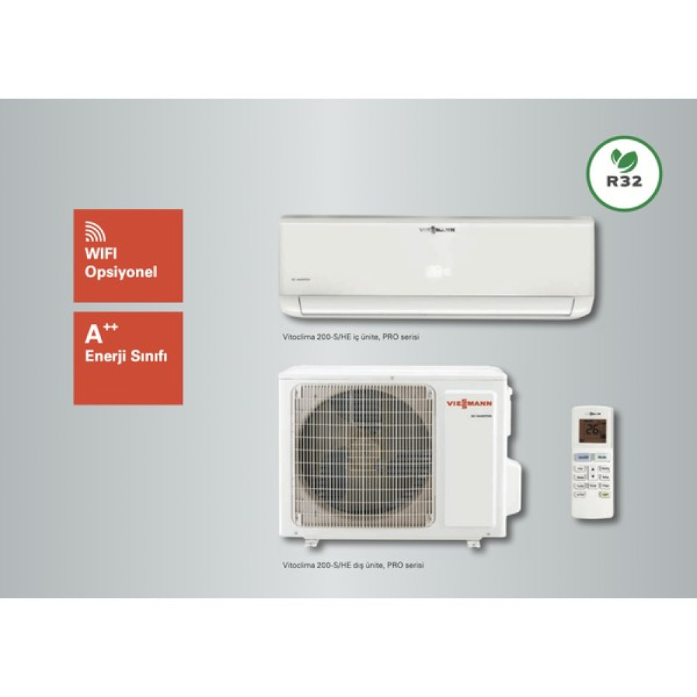 Vıessmann Pro 15.695 Btu/h WS2046MEN1 A + + Inverter Klıma (Montaj Dahil) R32 Klimalar Fiyatı
