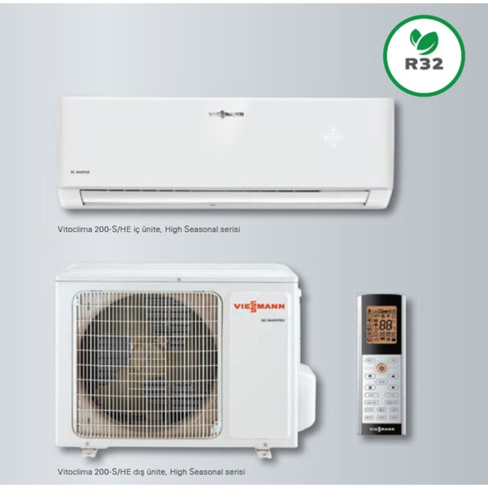 Viessmann Vitoclima 200-S/HE High Seasonal WS2070MHN1 - 24000 Btu/h Klima - 0018 Klimalar Fiyatı
