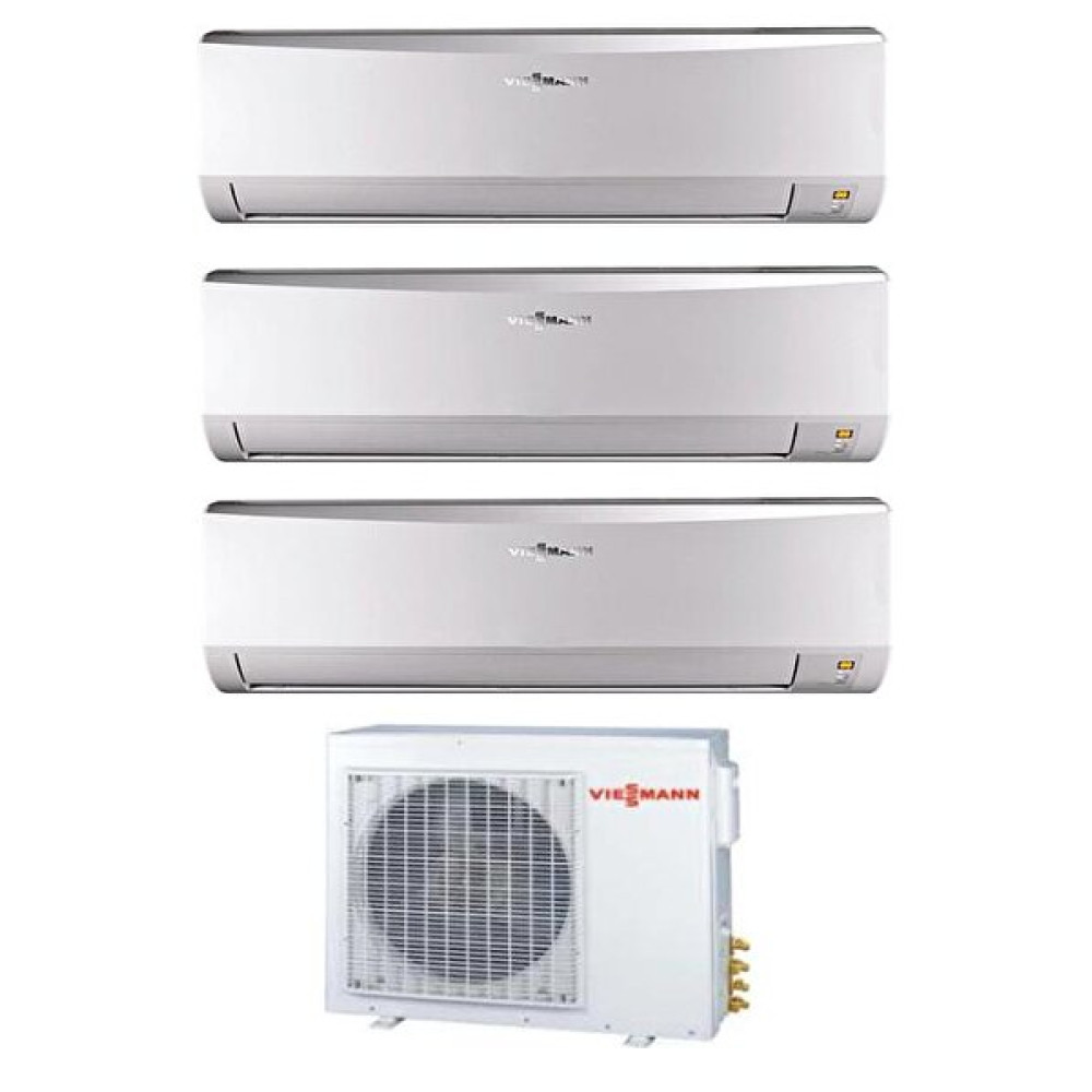 Viessmann Vitoclima Multi 1+3 Sistem (O4F3100M2) 9+18+18 İç 10.5 Kw Dış Ünite Klima Klimalar Fiyatı